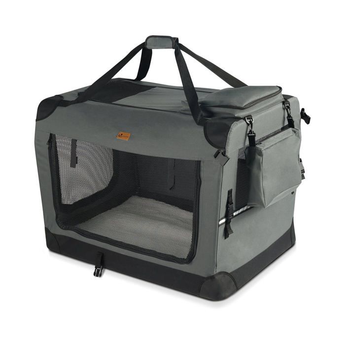 Meilleurs prix pour Sac de transport pliable pour chien et chat - VOUNOT - Gris - Petit - Extérieur