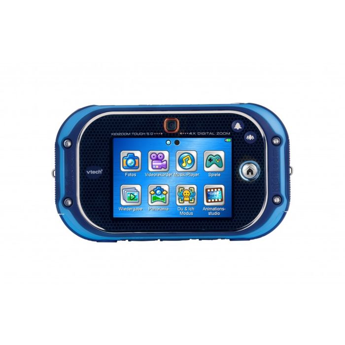 Appareil photo tactile VTECH Kidizoom Touch 5.0 - Bleu - 5 ans et plus - 6 jeux interactifs