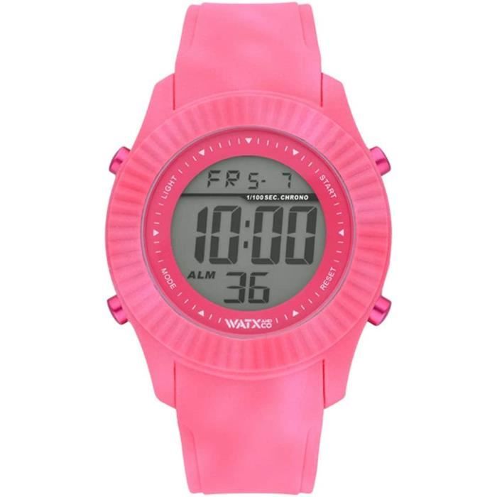 Orologio Watx & Colors Uomo – Modello RWA1710 – Quadrante Ø46mm – Plastica Trasparente – Multifunzione Quarzo – Impermeabile 5ATM