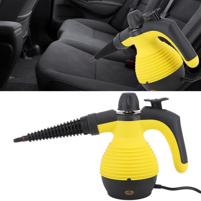 Nettoyeur Vapeur Portable Pédivie 1050W – Pression 3,2 Bars, 9 Accessoires, Pour Canapé, Tapis, Salle De Bain