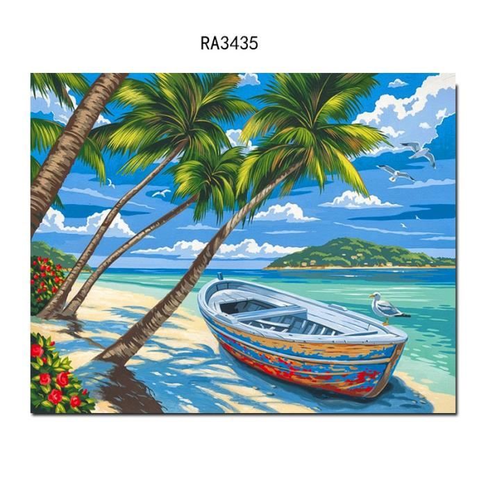 NQHXLRUDC Peinture En Bord De Mer Impression Sur Toile Muraux