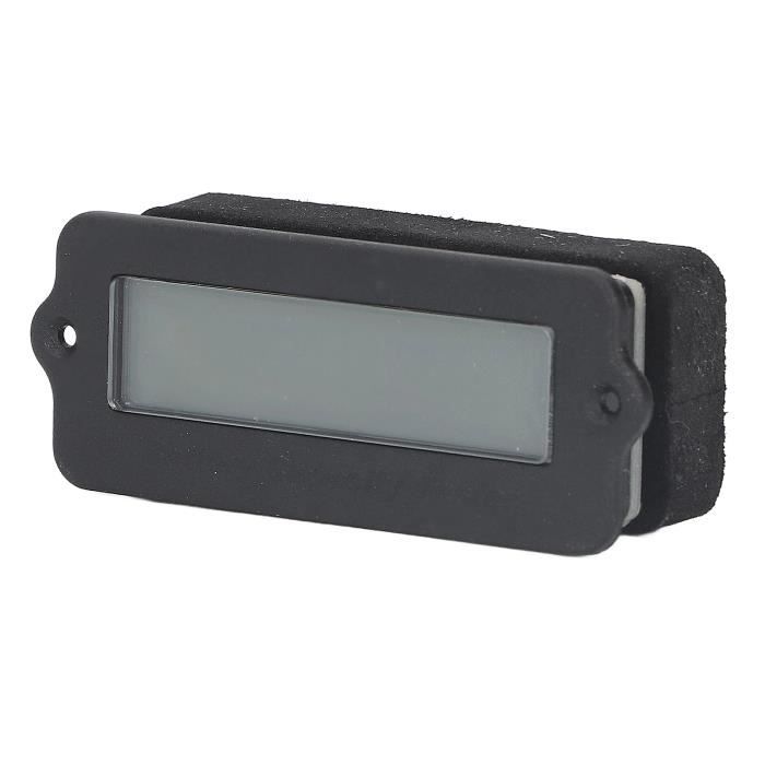 Compteur De Batterie Numérique 12V – 52mm Étanche, Alarme Intelligente, Pour Bateau, Voiture, Camping-Car