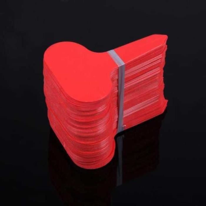 225 Étiquettes De Jardin En Plastique Type T - Multicolores, 10x6 Cm, Pour Pots, Herbes, Légumes, Résistantes Aux UV