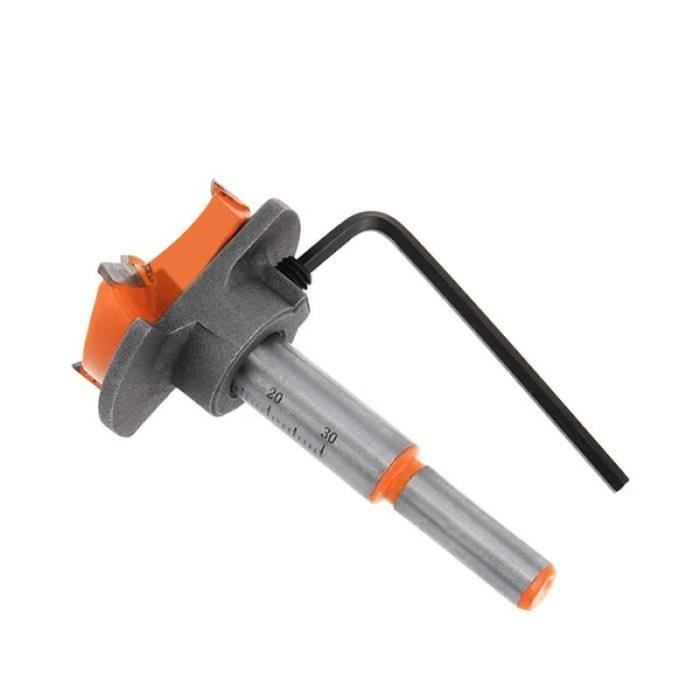 Fraise Circulaire 4 Dents - Carbure Cémenté Pour Coupe-bordures électriques - Tige 8mm - Coupe Précise