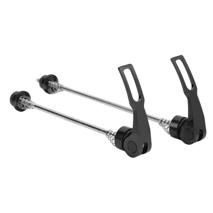 Akozon Brochette à Dégagement Rapide Axe Traversant Avant Vélo - Aluminium