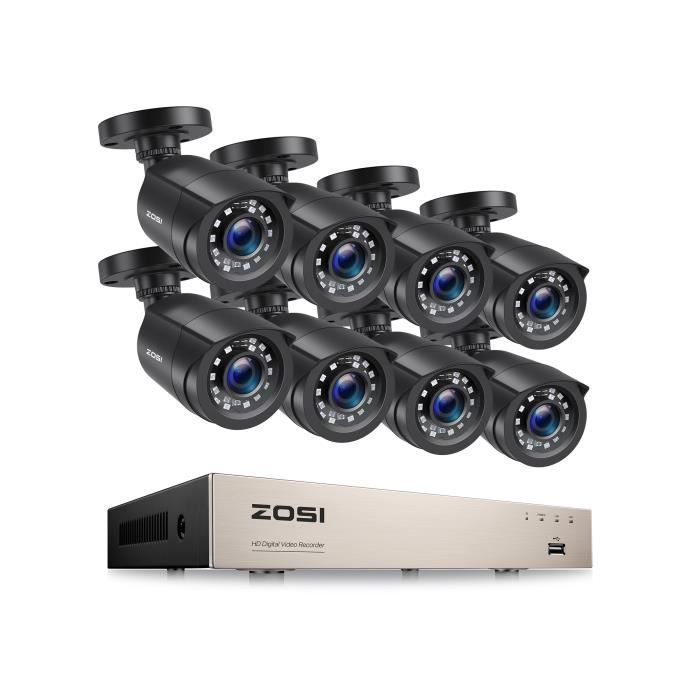 Pack vidéosurveillance avec 4 cameras intérieures / extérieures