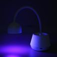 EBTOOLS lampe à ongles à LED UV Lampe à polymériser pour gel à ongles 24W 365nm 405nm col de cygne réglable 8 pièces puces-1