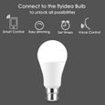 Ampoule Connectée LED B22 WiFi Intelligente Smart Bulb Compatible Avec Alexa Google Home IFTTT, Blanc froid Ampoule -1