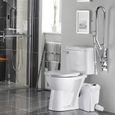 XMTECH Broyeur sanitaire pour WC 700W Pompe Automatique pour Eliminer Les Eaux Usées Douche Lavabo, Actif Jusqu'à 180L-min-1