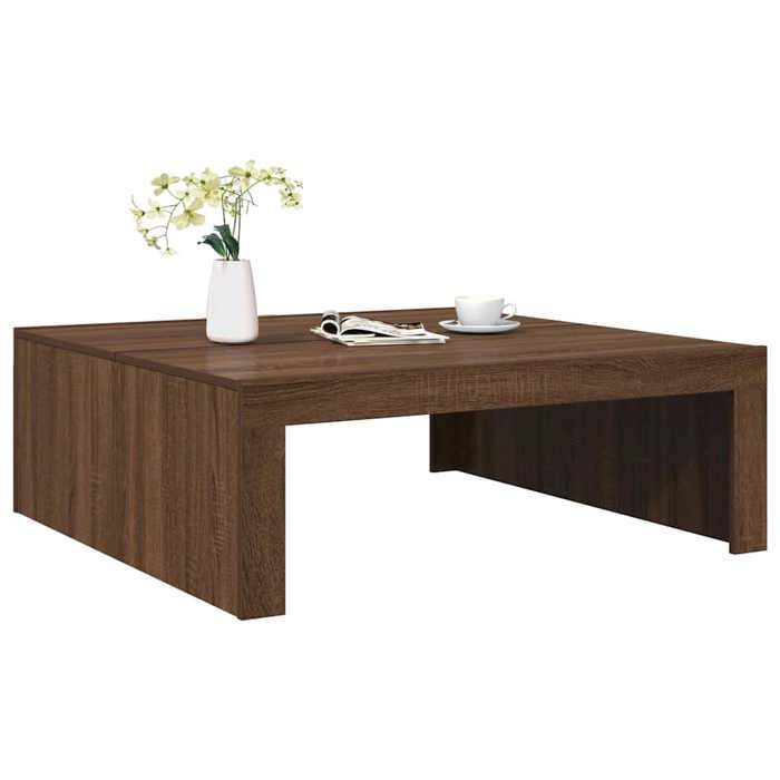 Table salle a manger 8 personnes en chêne foncé 210x100 cm - Albâtre | Maison