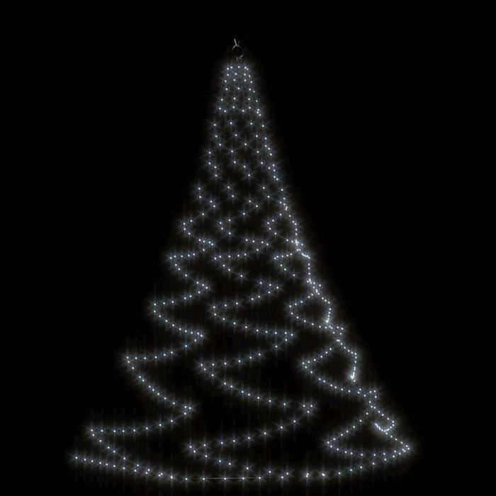 Arbre Mural en brindille de Noël de 80 cm de Haut,avec lumières LED à  Piles,décoration Murale de Noël à Suspendre,échelle en Bois,montable au  Mur,Style Vintage Chic,Festif - vert