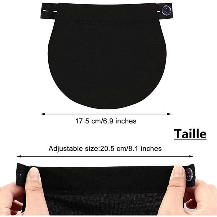 6 Paquets Extension Pantalon de Maternité Réglable Élastique