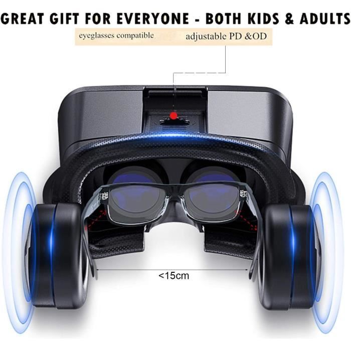 Casque réalité online virtuelle sans fil