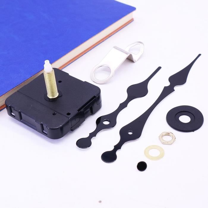 Mouvement Horloge Quartz Silencieux - Longue Tige 28mm - Pour Horloge Murale DIY - Sans Pile