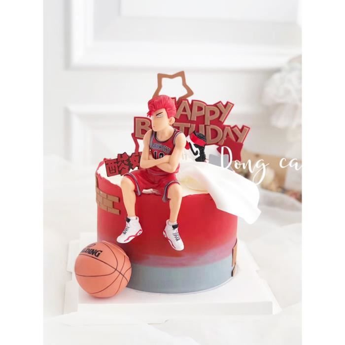 FIGURINE DECOR DE GATEAU,Halloween HB--Décoration de gâteau de Football  pour garçon et fille, Cupcake'anniversaire, décoration de fê - Cdiscount  Maison