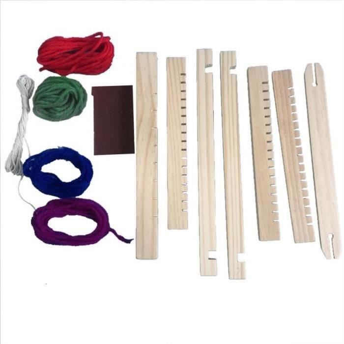 Métier à Tisser Multi-métiers En Bois Non Fini Avec Navettes u0026 Métier à Tisser Multi-métiers En Bois Non Fini Avec Navettes u0026
