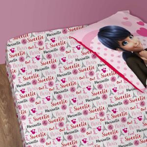 AYMAX S.P.R.L Miraculous Ladybug Housse de Couette réversible avec Taie
