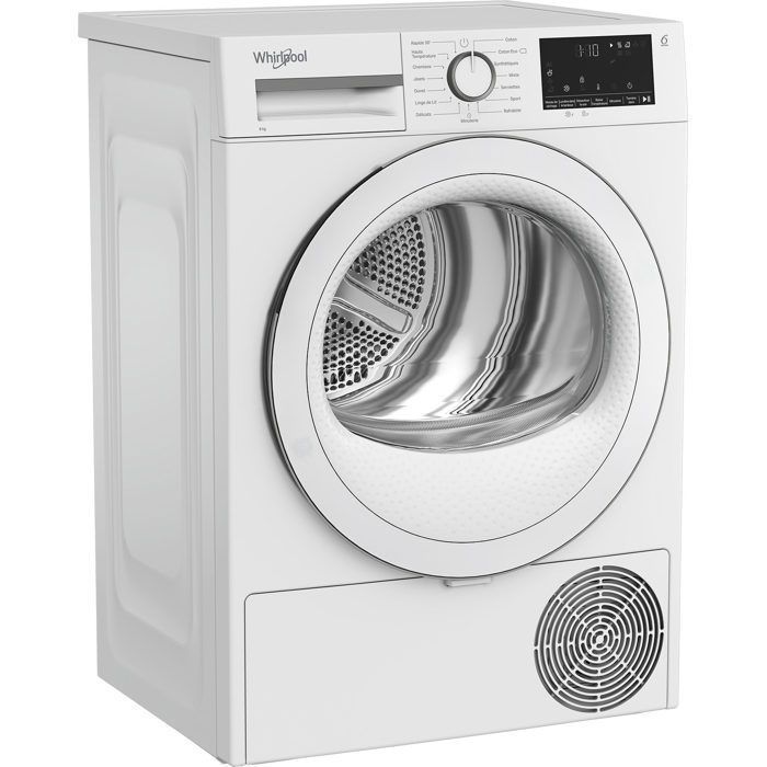 Sèche-linge frontal WHIRLPOOL CWSD83MWWSFR | Leroy Merlin