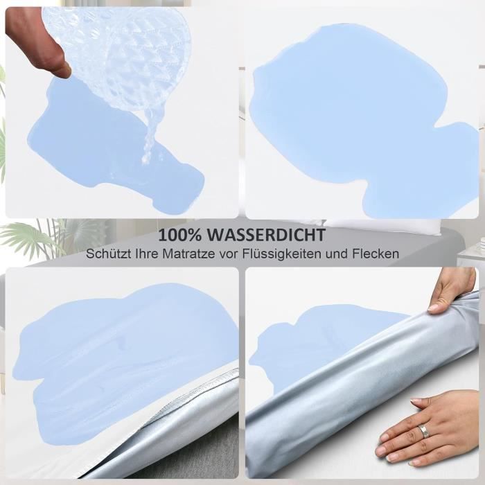 Protège Matelas Imperméable 180 X 200 Cm