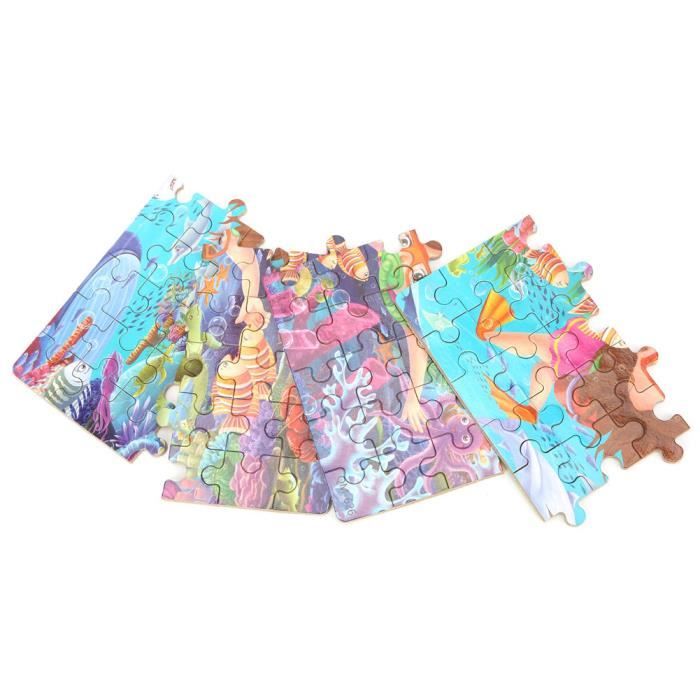 Puzzle éducatif en bois pour enfants - QQMORA - Cultive le