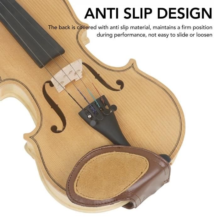Accessoires d'instruments de musique d'épaulière de violon pour