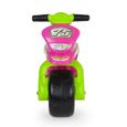 Trotteur Moto Tundra pour Fille - INJUSA - 2 Roues - Poignée Parents - Décoration IML Résistante - Rose-3