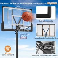 Panier de basket - ATHLETIC STARS - Intérieur - Bleu - S - Sport
