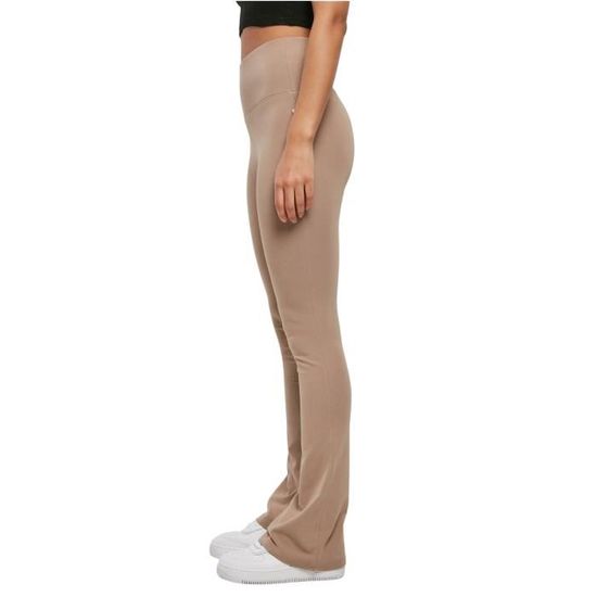 Visiter la boutique Urban ClassicsUrban Classics Ladies Organic Stretch Jersey Bootcut Leggings Pantalon de Yoga Femme 