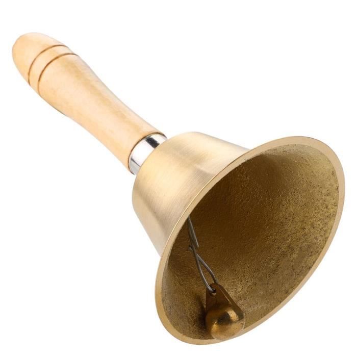 Toyvian Cloche à main musicale 8 notes en métal Instrument de musique  Instrument éducatif pour enfants tout-petits