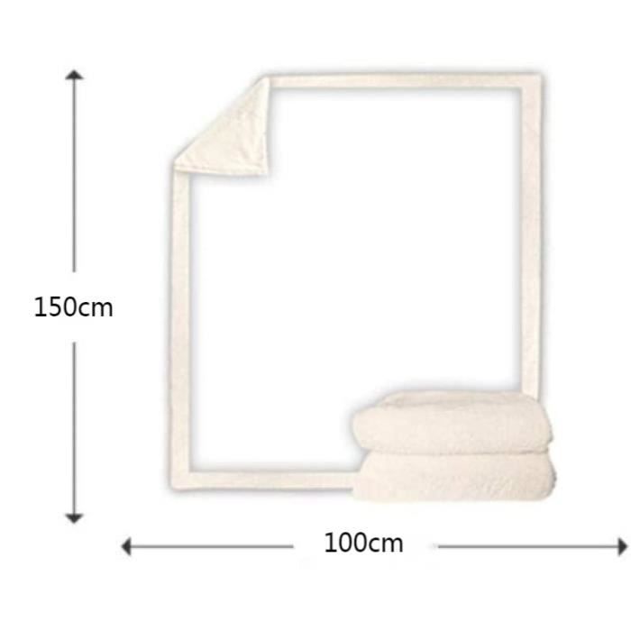 GAGALU Couverture douillette en microfibre avec impression 3D