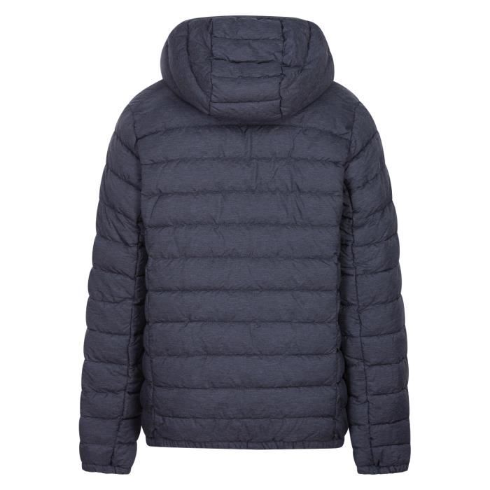 Doudoune matelassee a capuche Teddy Smith Junior Gris Fermeture Zip Manches longues Gris Cdiscount Pret a Porter