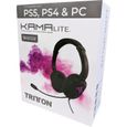 Casque-micro TRITTON KAMA Lite compatible PS5, PS4, XBOX, PC - Casque couvrant l'intégralité des oreilles-4