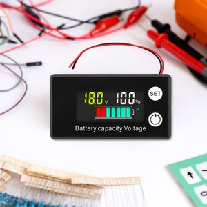 Testeur De Capacité De Batterie Numérique LCD - Pour LiPo, LiFe, Li-ion, NiMH, NiCd - Noir