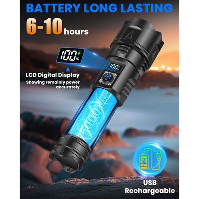 Lampe torche de chasse LED rouge avec zoom VASTFIRE