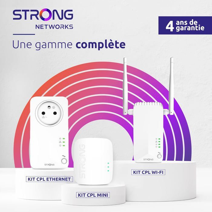 Powerlwf600Duofrv2 Duo Prises Cpl Wifi Kit Cpl 600 Mbps Wifi 300 Mbps Powerlwf600Duofrv2 Duo Prises Cpl Wifi Kit Cpl 600 Mbps Wifi 300 Mbps
