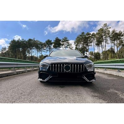 Support De Plaque D'immatriculation Avant Pour Mercedes CLA W118 - Référence A1188809600, Noir ABS