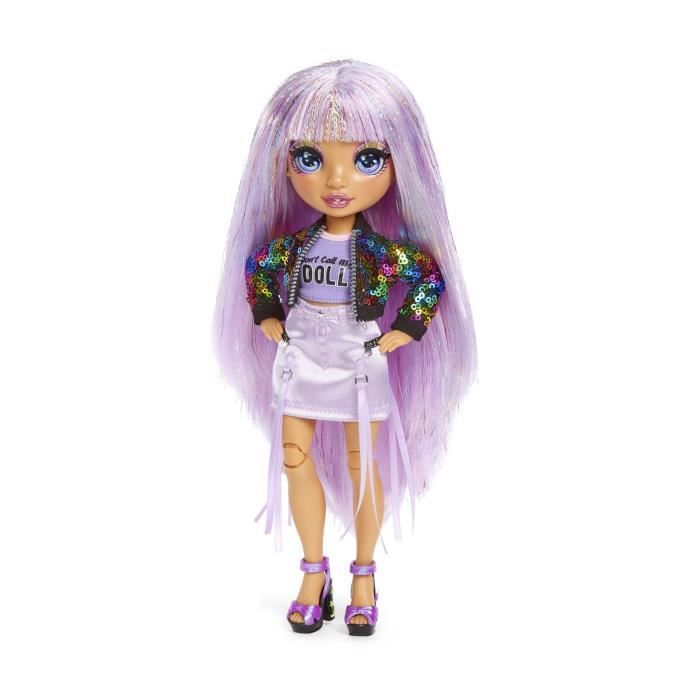 Perruque Rainbow High 45 Cm – Cheveux Longs Arc-en-ciel – Déguisement Et Jeu De Rôle