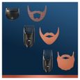 Tondeuse à barbe KING C. GILLETTE avec 3 sabots interchangeables et lames affûtées-7