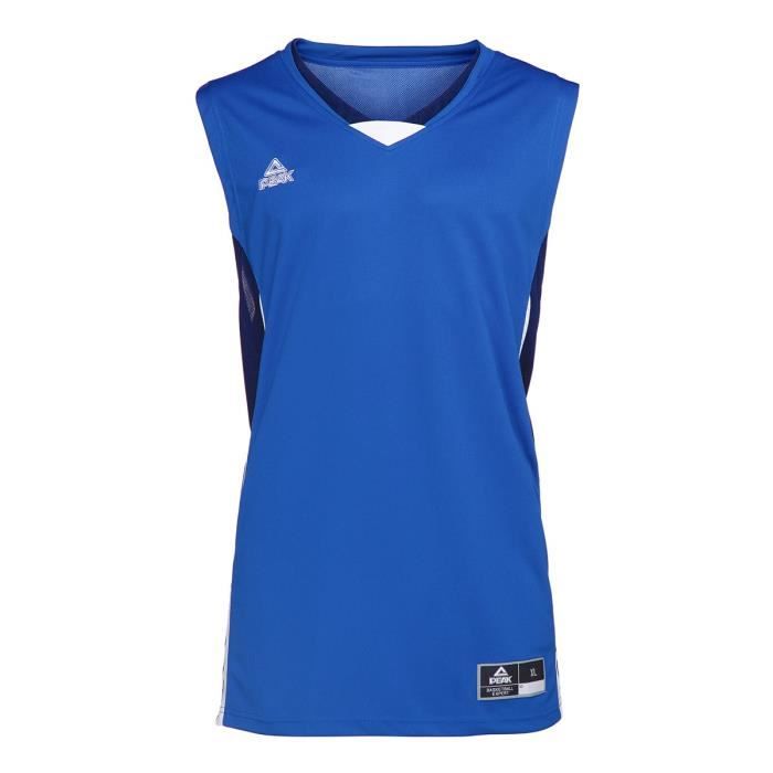 PEAK Maillot de basketball - Homme - Bleu