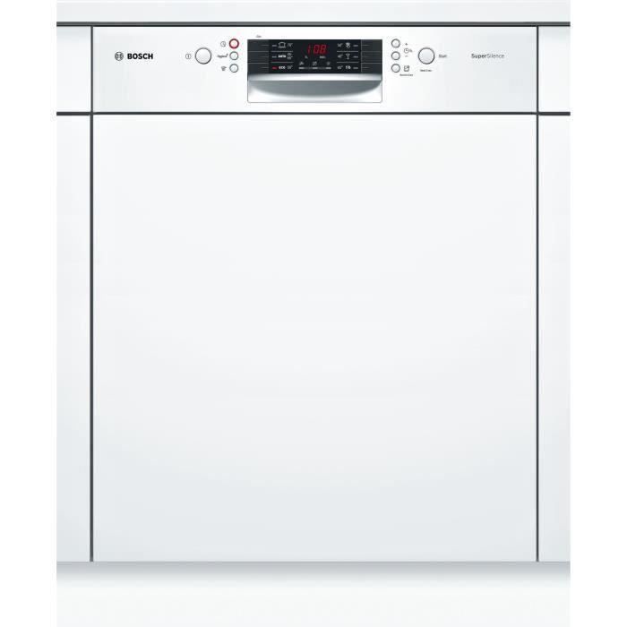 Lave-vaisselle encastrable BOSCH SMI46AW04E - 12 couverts - Largeur 60 cm - Moteur induction - Classe A++ - 44dB