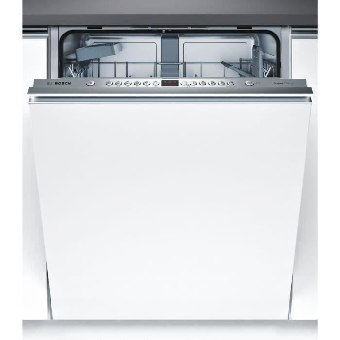 Lave-vaisselle encastrable BOSCH SMV46AX04E - 12 couverts - Moteur induction - Largeur 60 cm - 44 dB