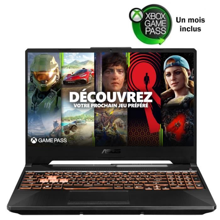 ASUS FX505GT-HN004T Gaming Laptop PC - 15.6- FHD 144Hz - Core i5-10300H - 8GB RAM - 512GB SSD - NVIDIA GTX 1650 - Win10 - AZERTY