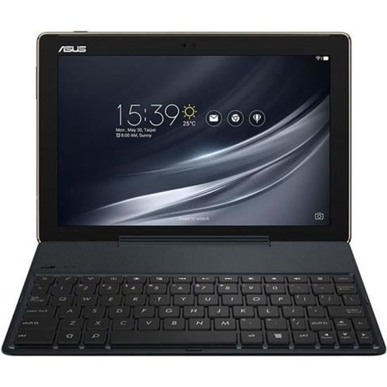 ASUS Tablette tactile + Clavier Bluetooth 10,1" FHD - Android 7.0 - RAM 2Go - Mediatek MT8163BA - Stockage 16Go - WiFi/Bluetooth