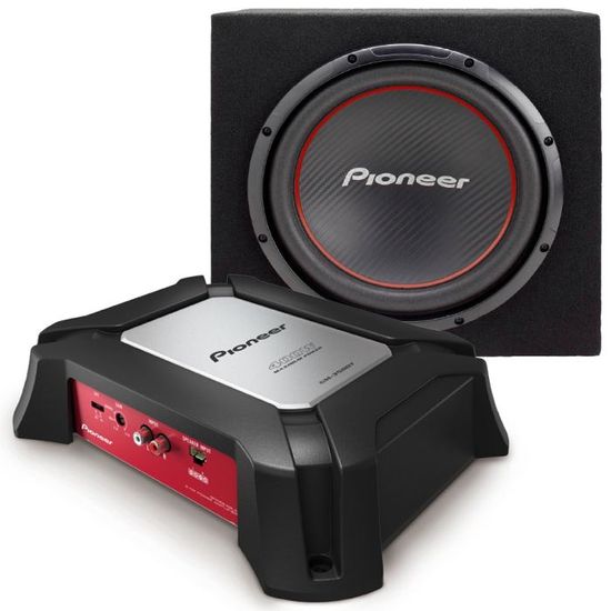 Pack amplificateur et subwoofer PIONEER GXT-3604B-SET Pas Cher 
