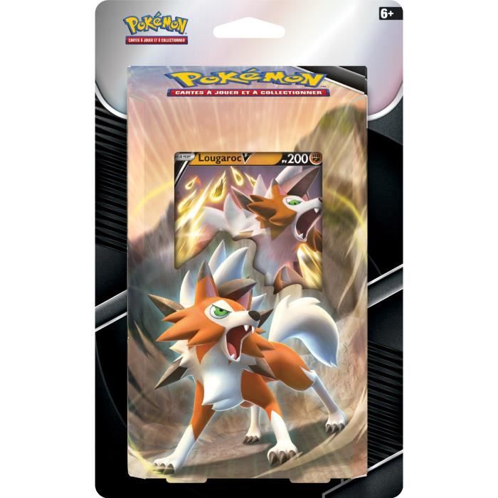 Pokémon – Kit D’initiation Cartes à Jouer, 2 Joueurs, 60 Cartes, Tapis De Jeu, Jeton, Marqueurs, à Partir De 6 Ans, Modèle Aléatoire
