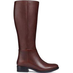 BOTTE Bottes GEOX D Felicity - Femme - Cuir - Fermeture 