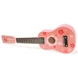 VILAC - Guitare d'enfant à motifs fleurs - en bois-0