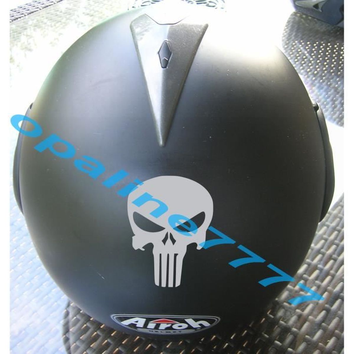 STICKER PUNISHER CASQUE MOTO - Cdiscount Auto