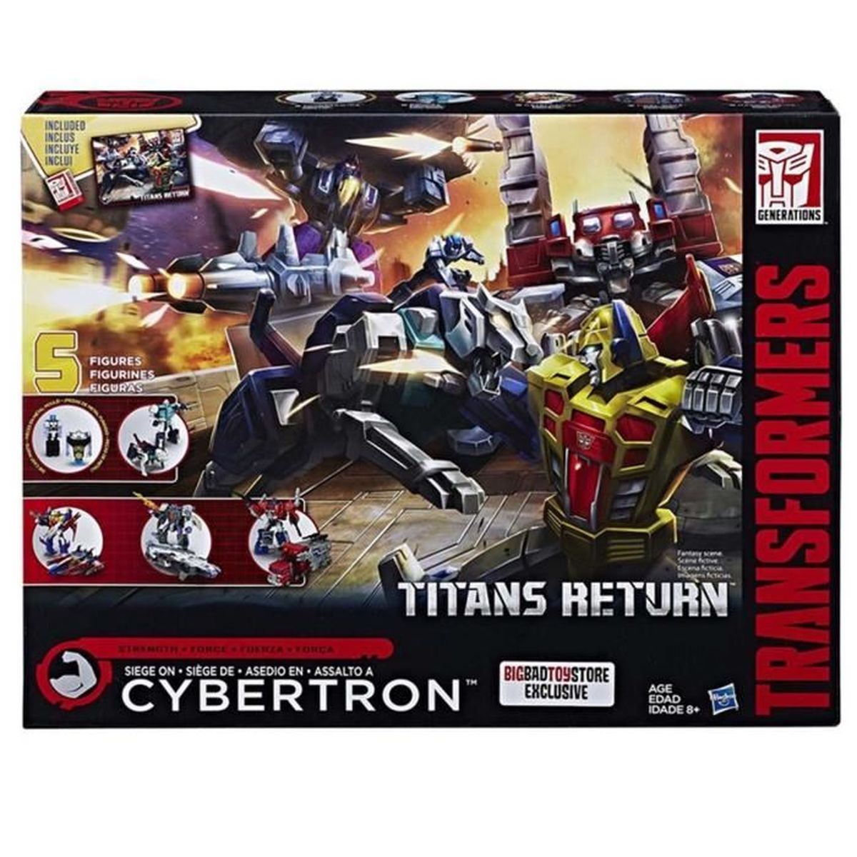 Transformers titans return jouet on sale
