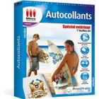 MICRO APPLICATION Autocollants Spécial Extérieur - 7 feuilles A4 blanches mates imperméables